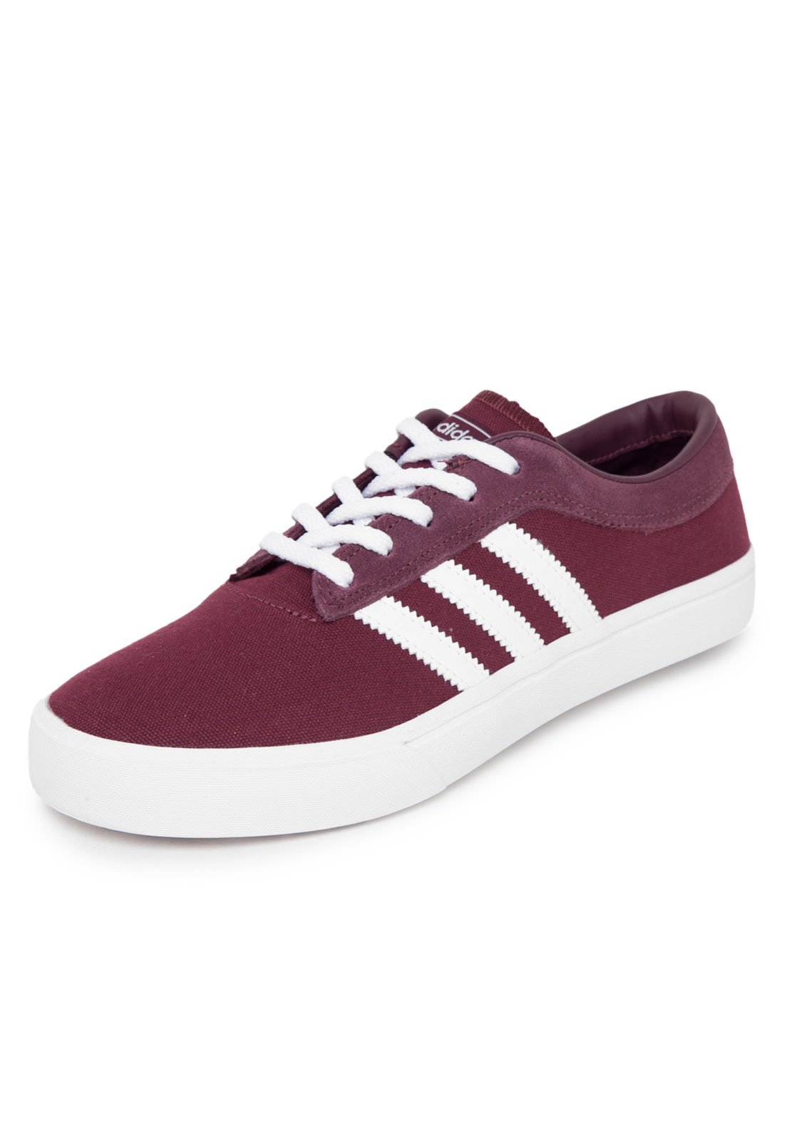 Adidas store cor vinho