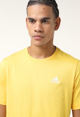 Adidas yellow 2024 t shirt