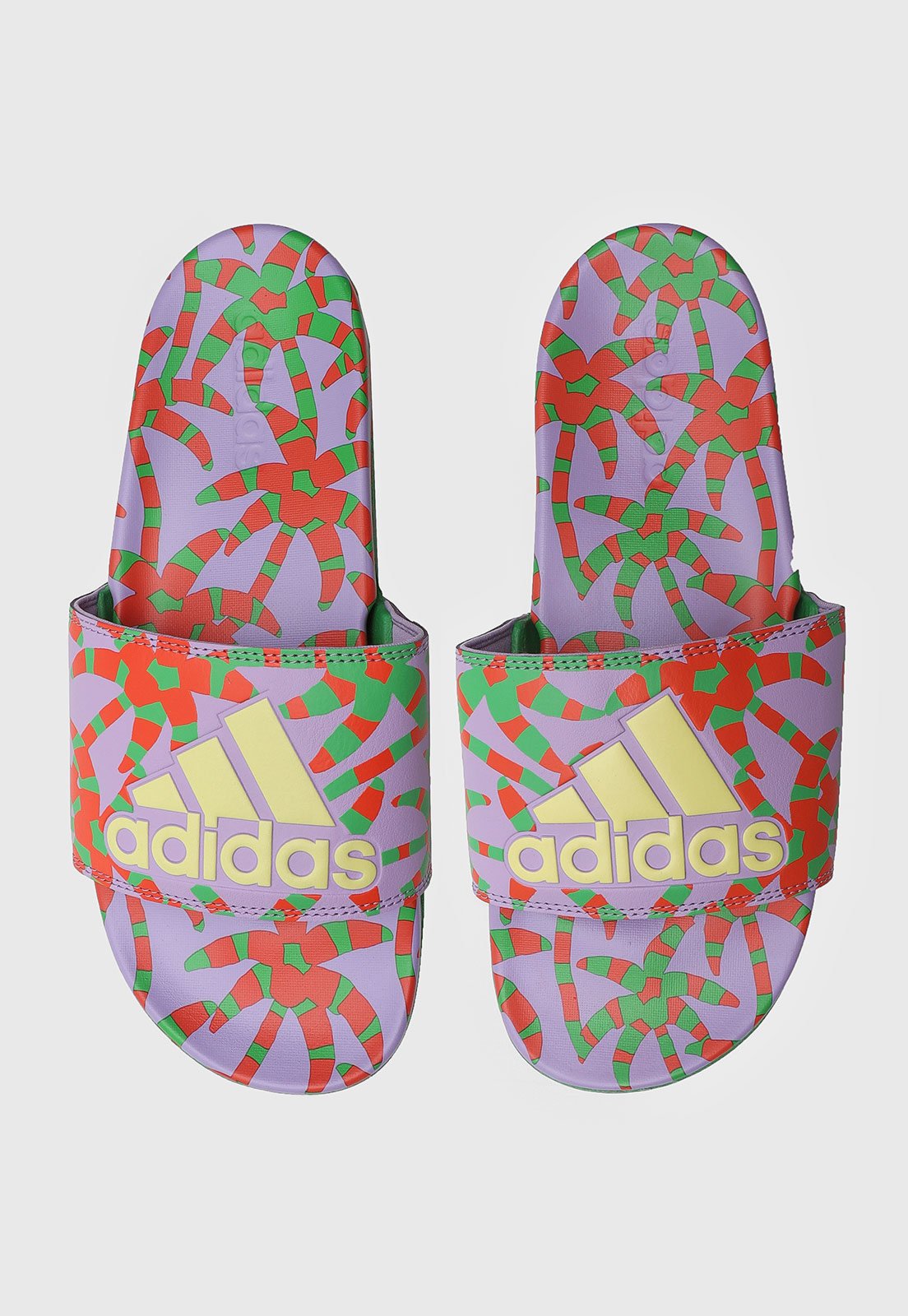 Chinelo adidas shop florido feminino