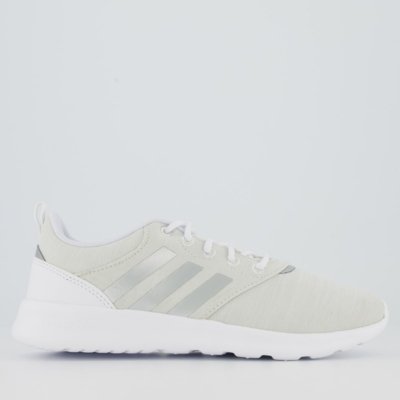 adidas cloudfoam feminino cinza