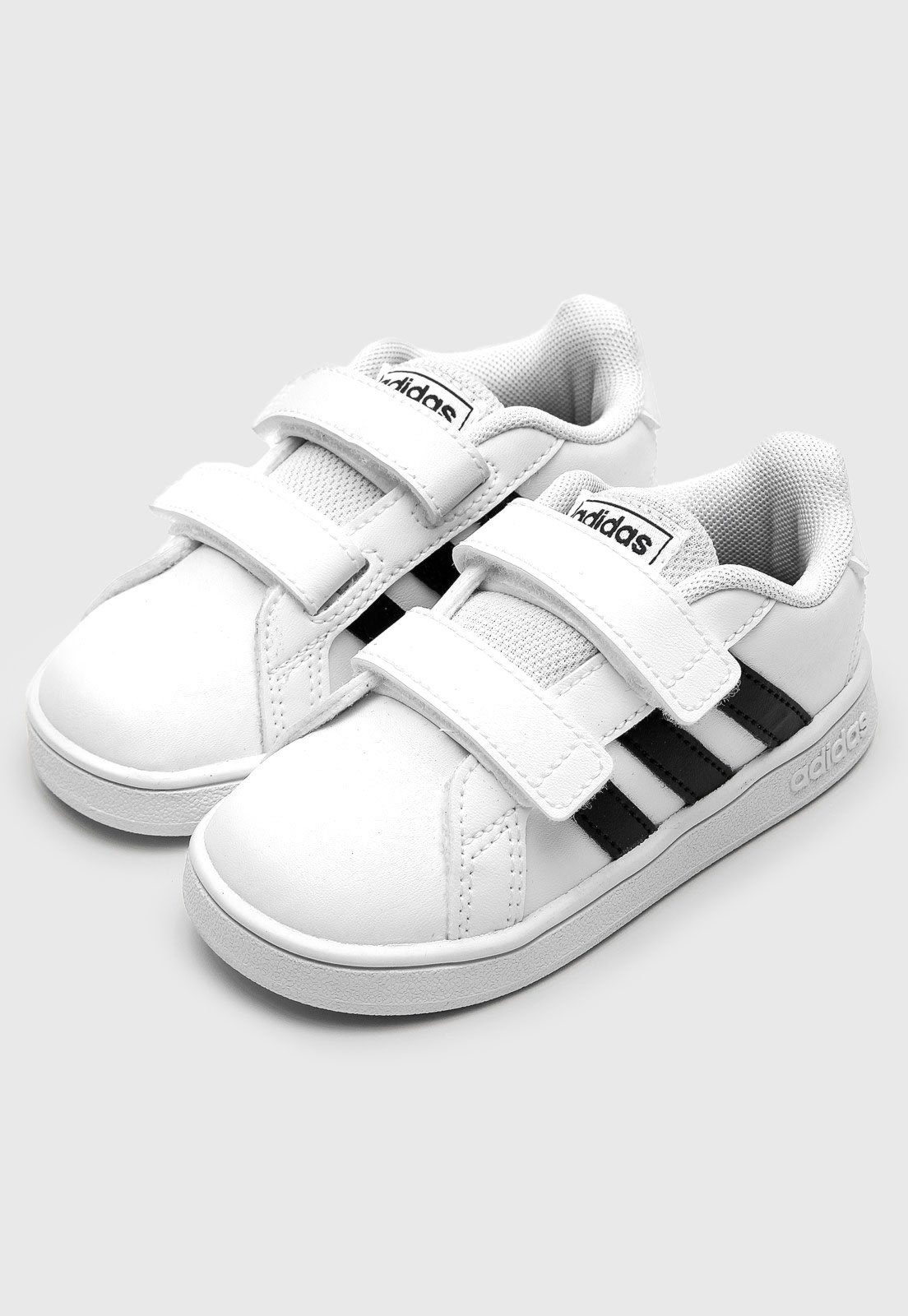 adidas branca e preta