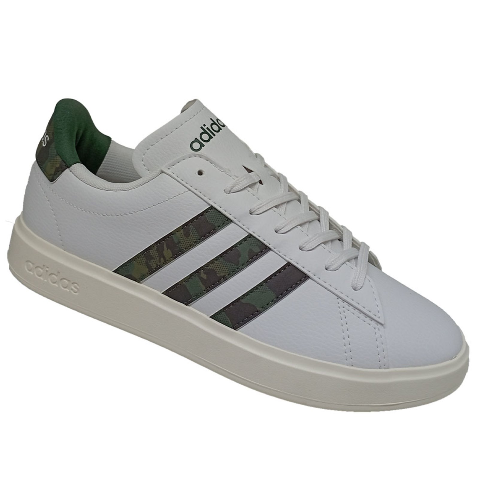 Adidas neo shop branco e verde