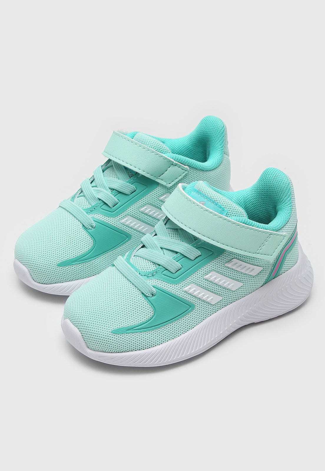 Tenis adidas sales infantil verde