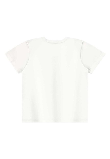 Conjunto Camiseta e Bermuda Bee Loop Branco - Marca Bee Loop