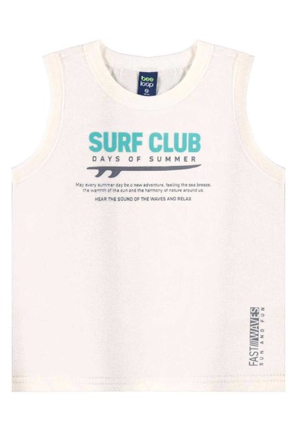 Conjunto Regata e Bermuda Bee Loop Bege - Marca Bee Loop