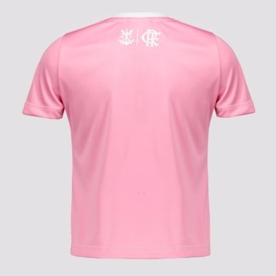 Camisa Flamengo Afeto Infantil Rosa