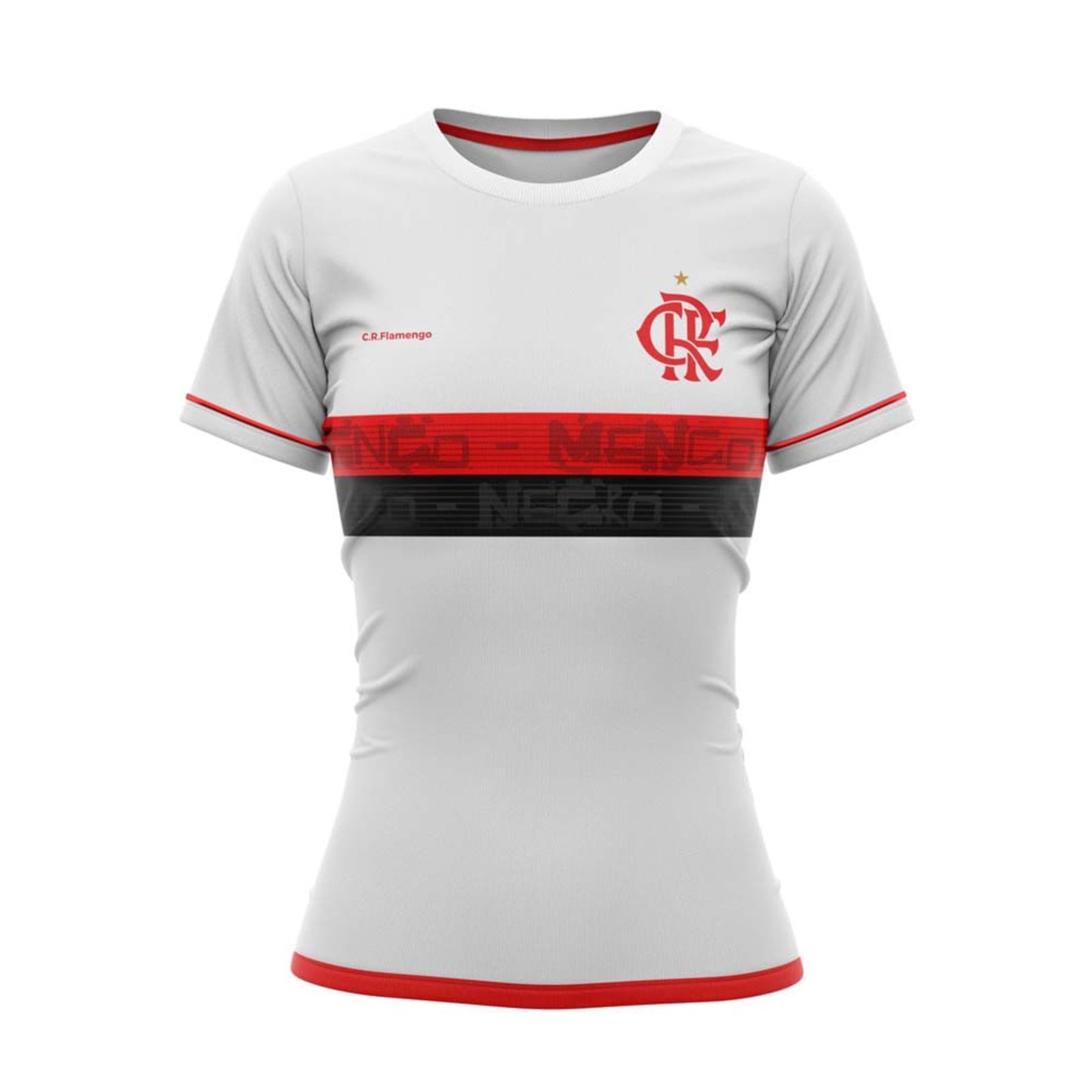 camisa cinza do flamengo feminina