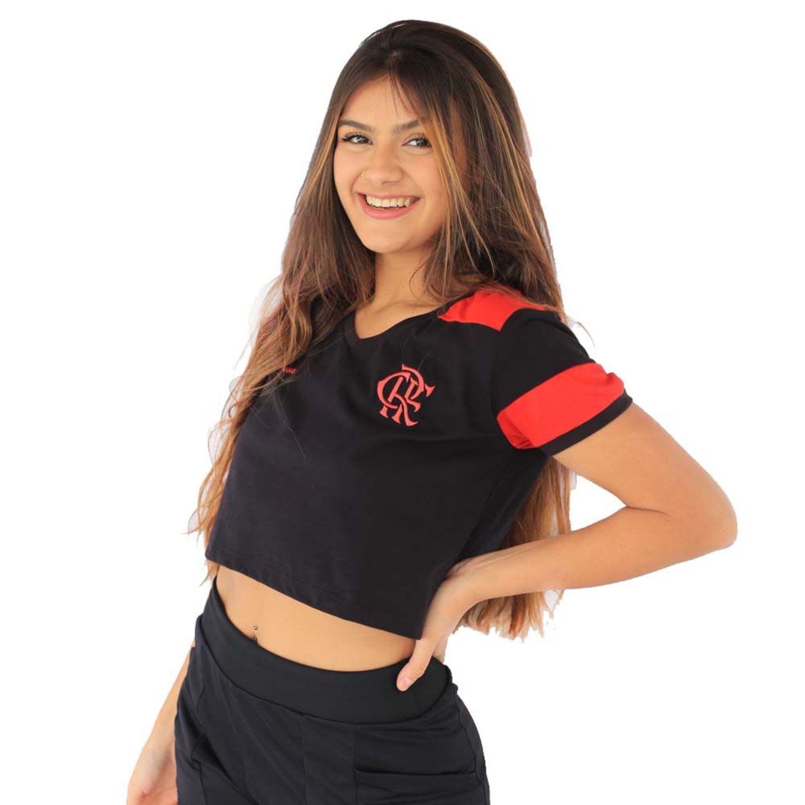 CROPPED FLAMENGO VIBE - braziline