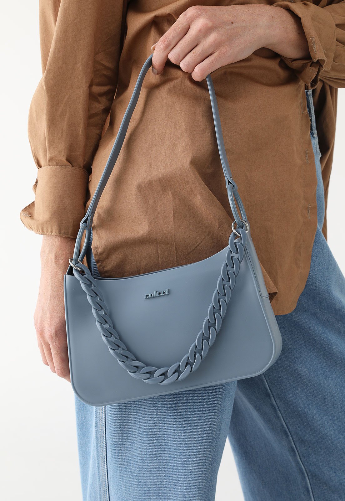 Bolsa Tiracolo Colcci Corrente Azul Bolsa Tiracolo Colcci Corrente Azul