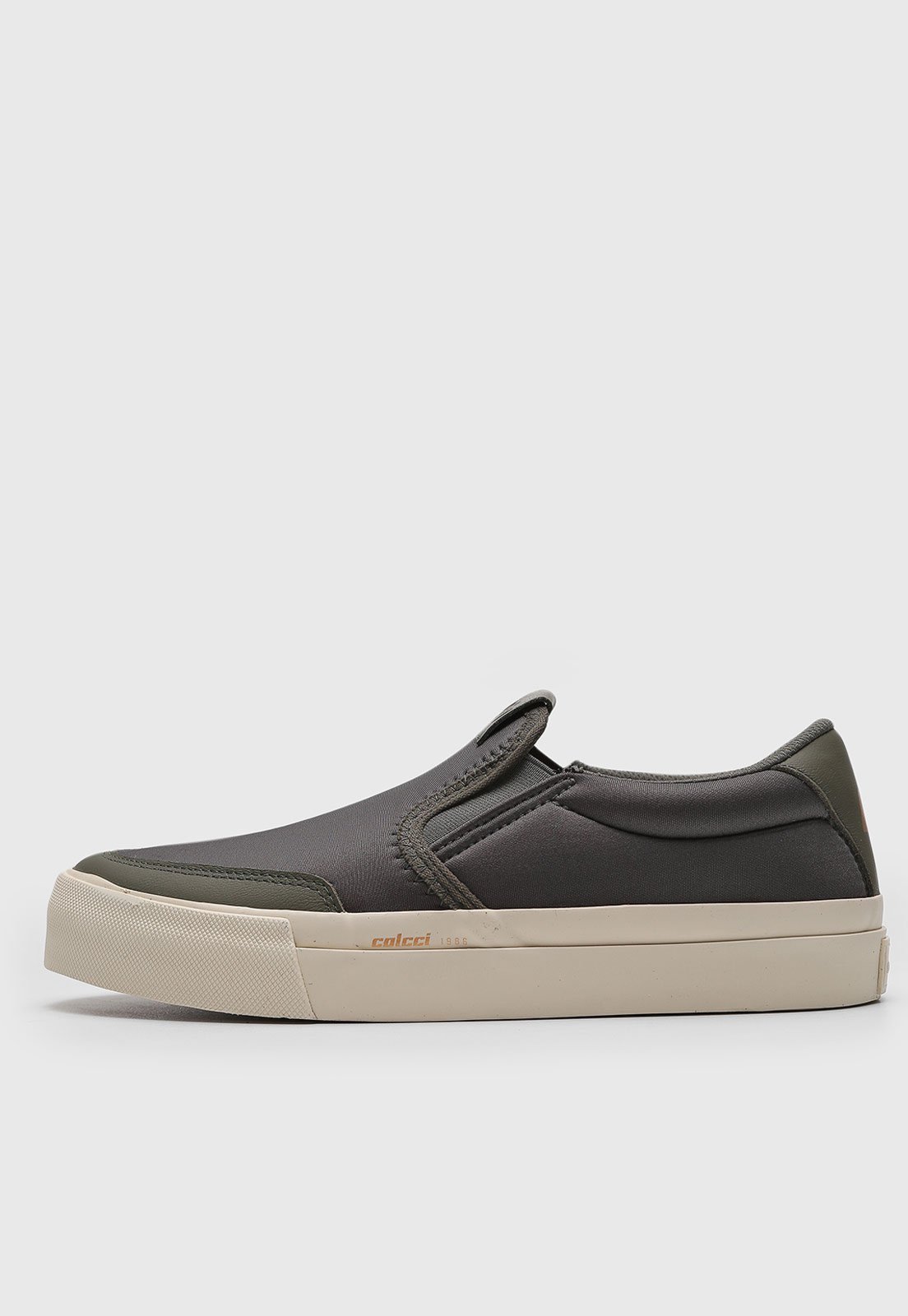 Tênis Slip On Colcci Logo Cinza Tênis Slip On Colcci Logo Cinza