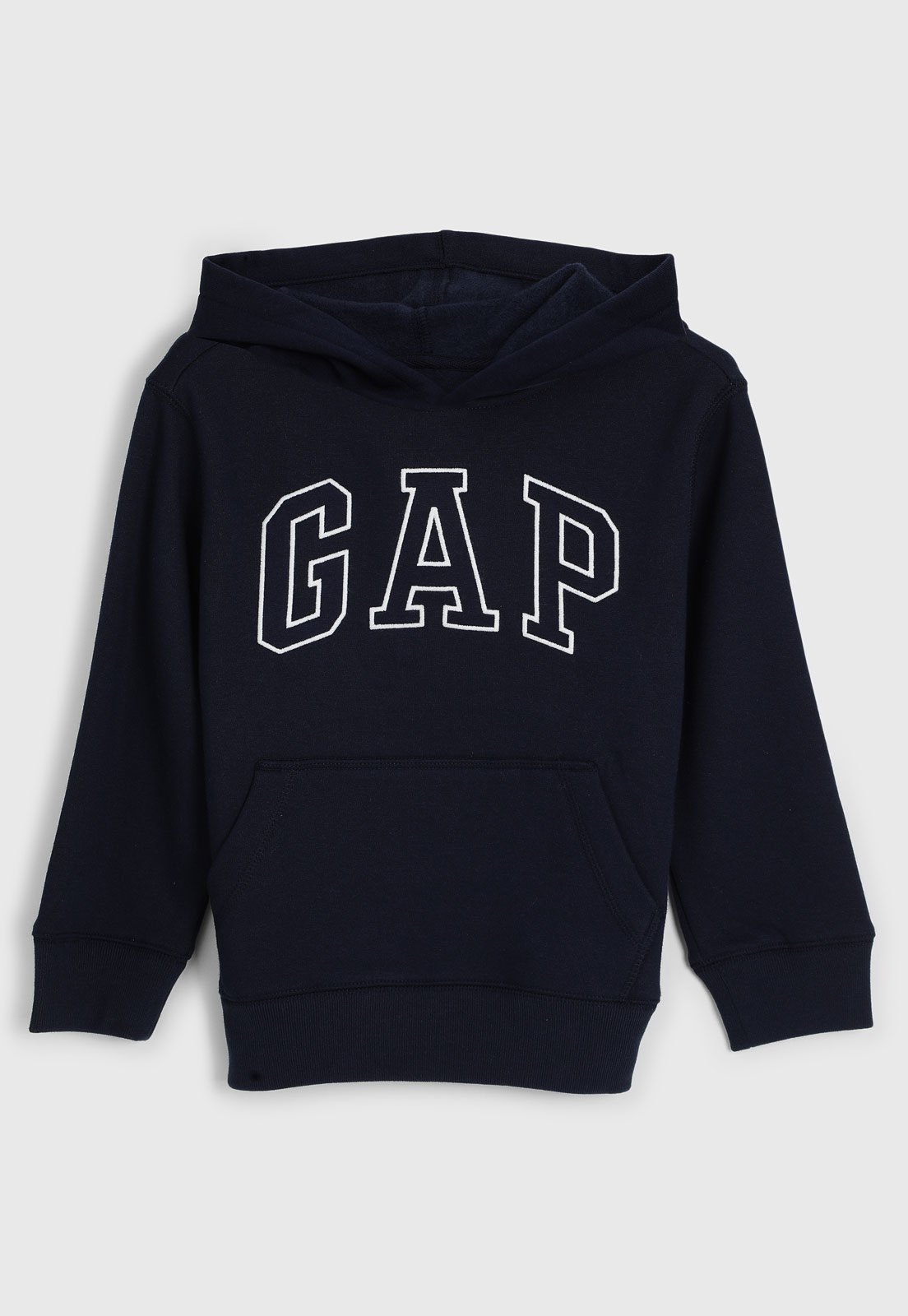 Blusa de Moletom GAP Logo Azul-Marinho Blusa de Moletom GAP Logo Azul-Marinho