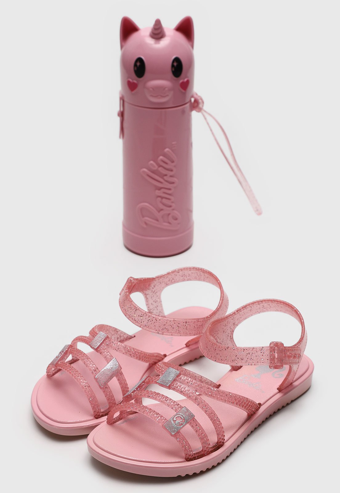 Sandália Infantil Grendene Kids Barbie Rosa Sandália Infantil Grendene Kids Barbie Rosa
