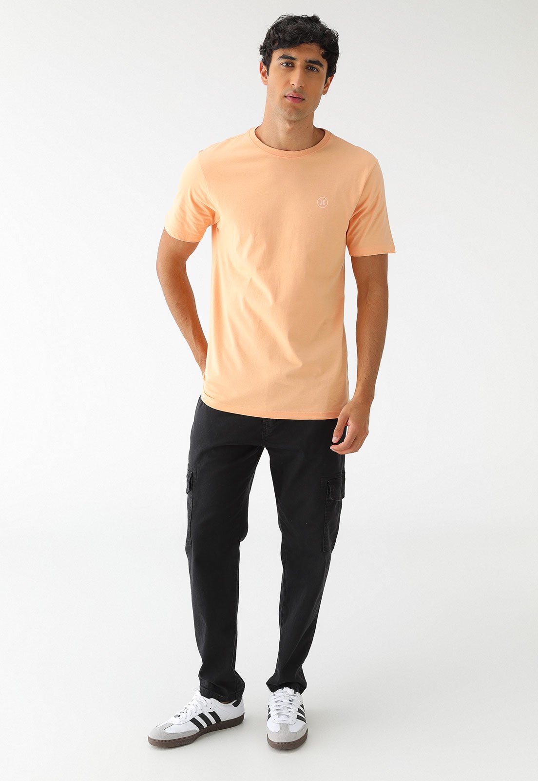 Camiseta Hurley Mini Icon Laranja Camiseta Hurley Mini Icon Laranja