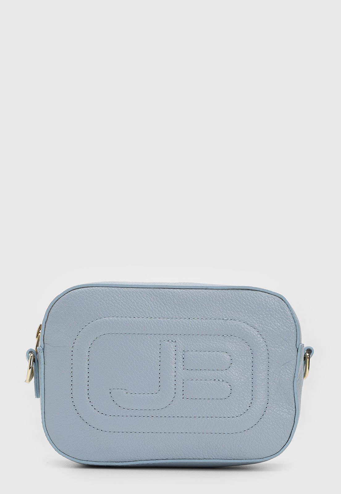Bolsa Tiracolo Jorge Bischoff Alça Ajustável Azul Bolsa Tiracolo Jorge Bischoff Alça Ajustável Azul
