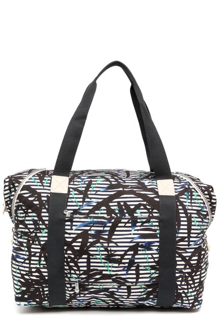 Bolsa Kipling Basic Art M Azul/Off White - Marca Kipling