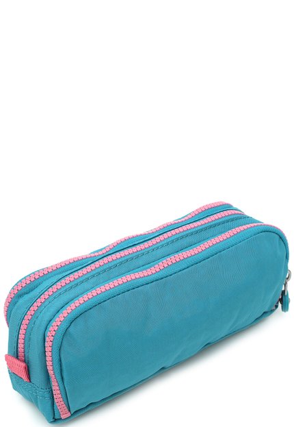 Estojo Kipling Gitroy Basic - B Azul - Marca Kipling