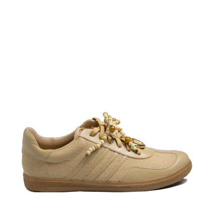 Tenis Maithe Bege Laço Decorativo  Maithe Bege - Marca Maithe