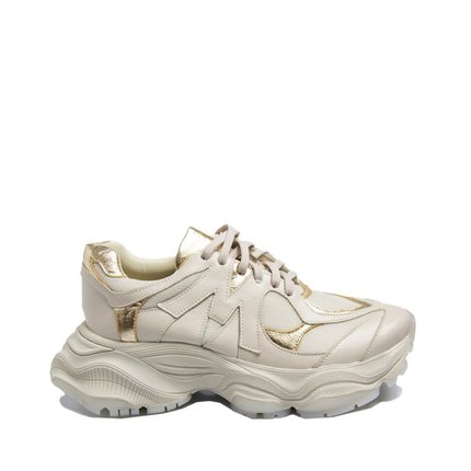 Tenis Maithe Couro Off White  Maithe Bege - Marca Maithe