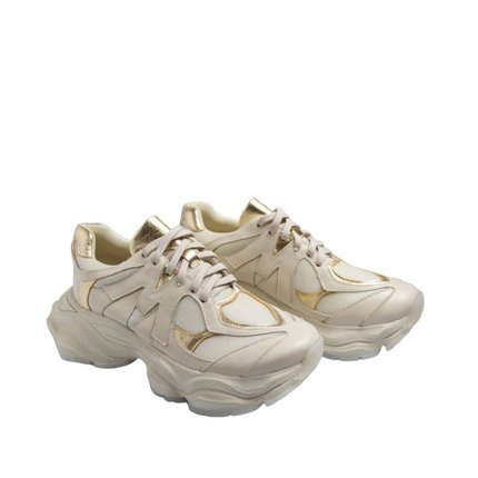 Tenis Maithe Couro Off White  Maithe Bege - Marca Maithe