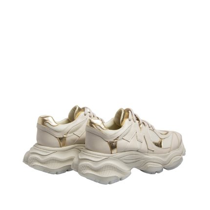 Tenis Maithe Couro Off White  Maithe Bege - Marca Maithe