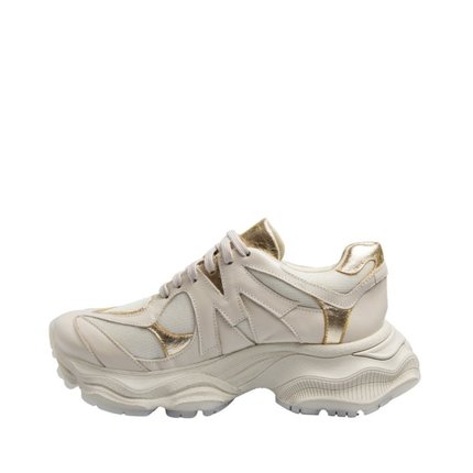 Tenis Maithe Couro Off White  Maithe Bege - Marca Maithe