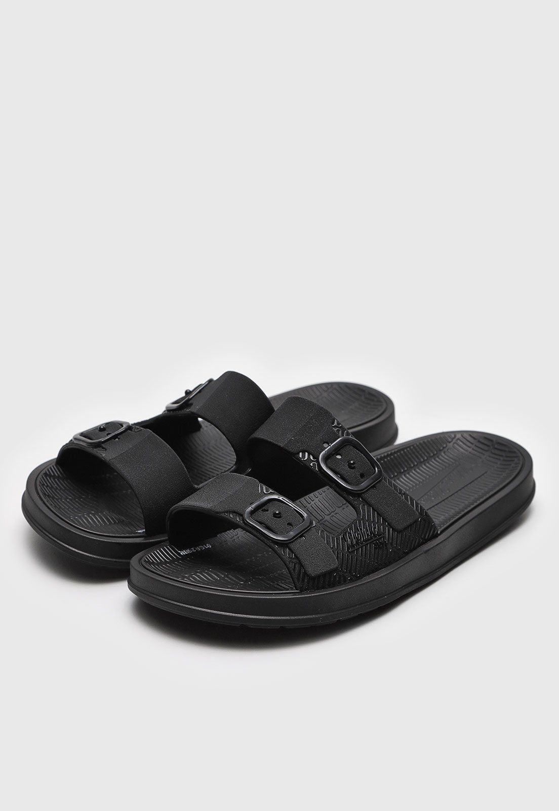 Chinelo Slide Infantil Mini Melissa Sun Cruise Preto