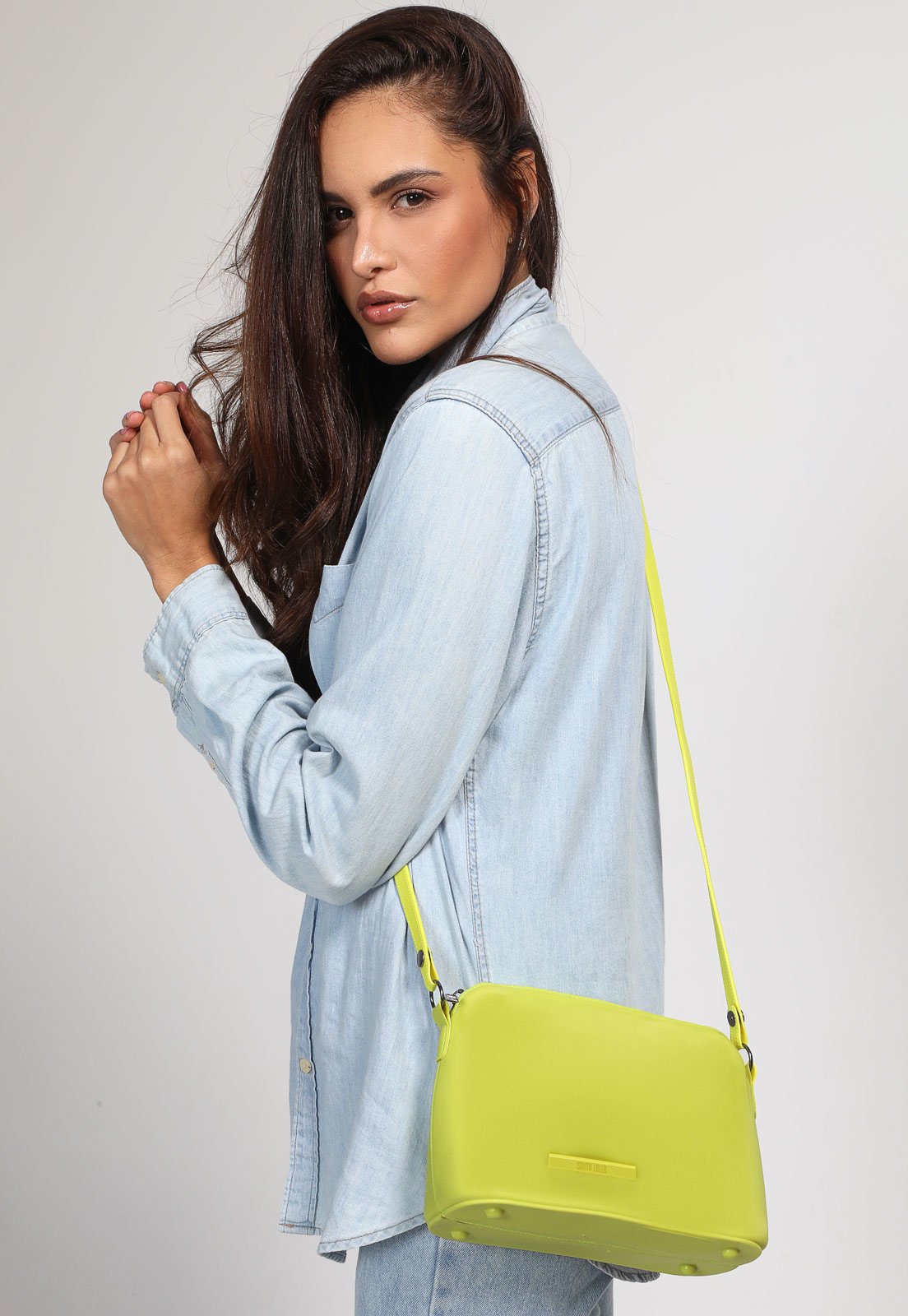 Bolsa Santa Lolla Color Verde Bolsa Santa Lolla Color Verde