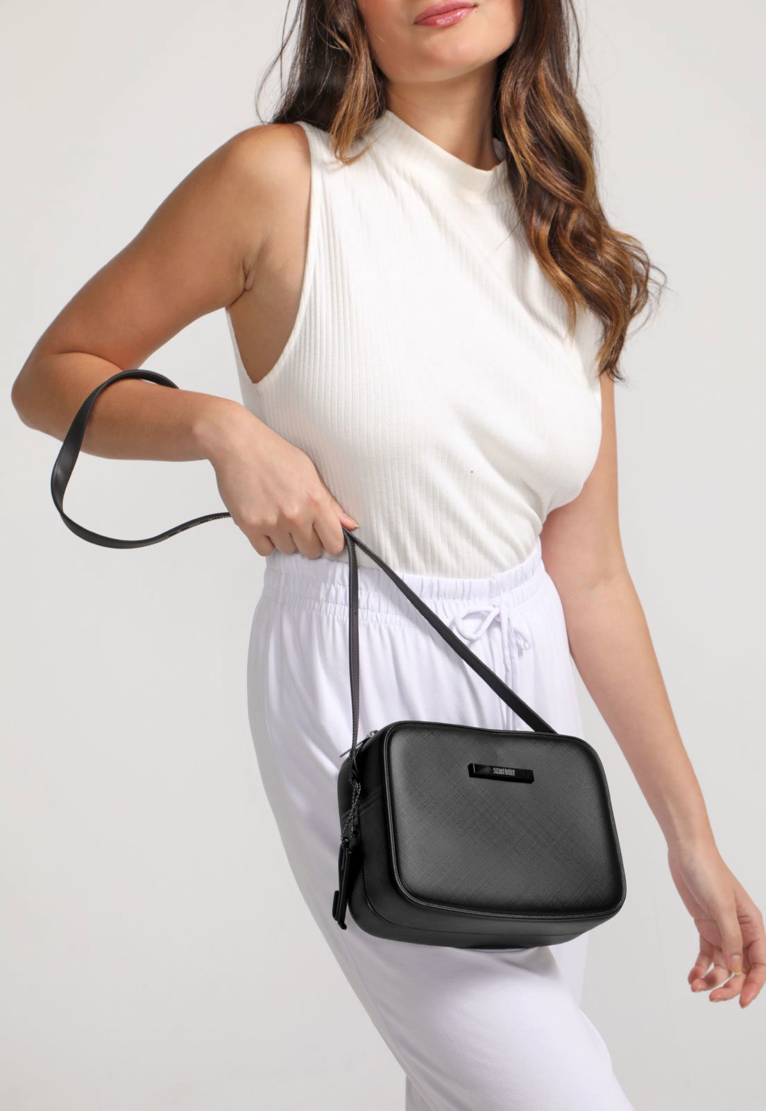 Bolsa Santa Lolla Logo Preta Bolsa Santa Lolla Logo Preta