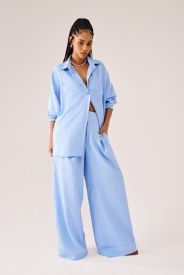 Camisa Risca De Giz Azul Suntime
