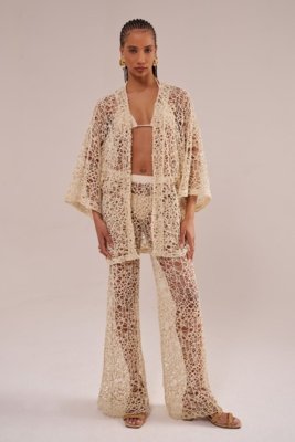 Kimono Crochê Pesca Suntime