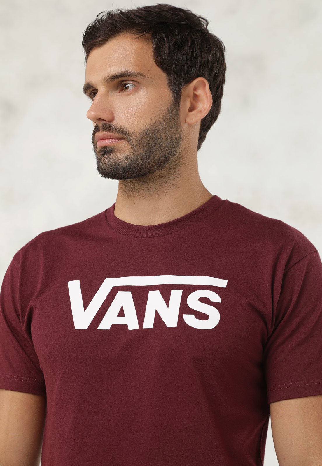Camiseta Vans Classic Bordô Camiseta Vans Classic Bordô