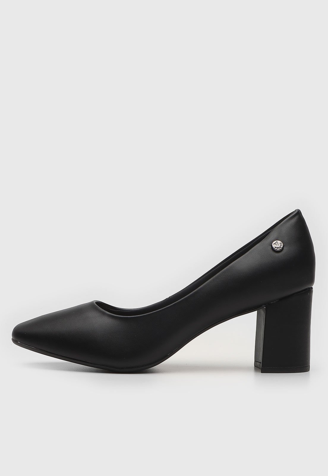 Scarpin Via Uno Liso Preto Scarpin Via Uno Liso Preto