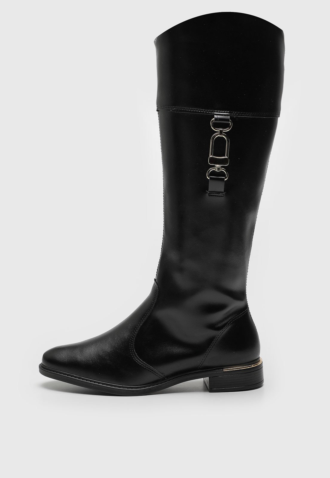 Bota Montaria Vizzano Aplicação Preta Bota Montaria Vizzano Aplicação Preta