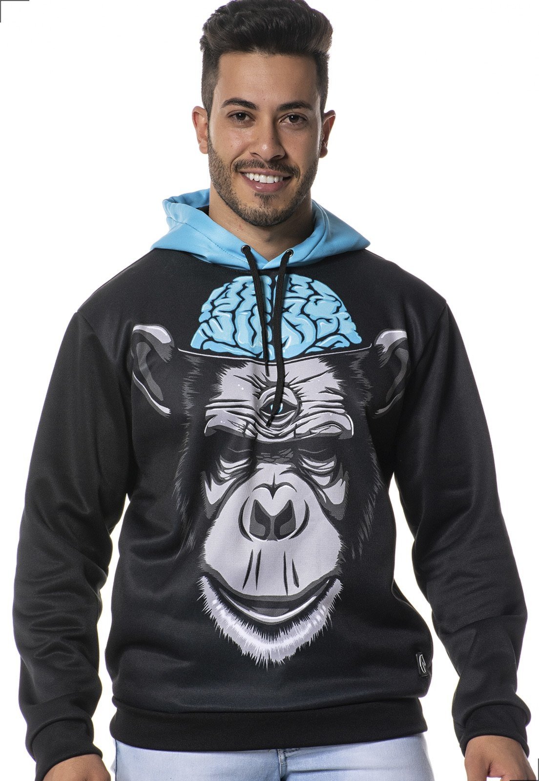 moletom com capuz ape
